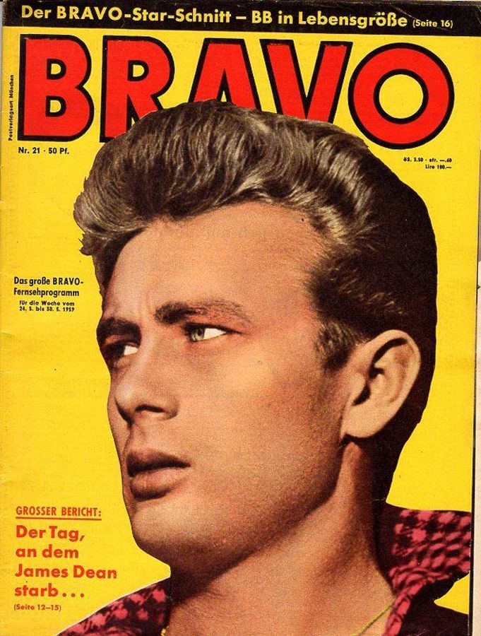 BRAVO magazine side cover Issue 21 24 May 1959