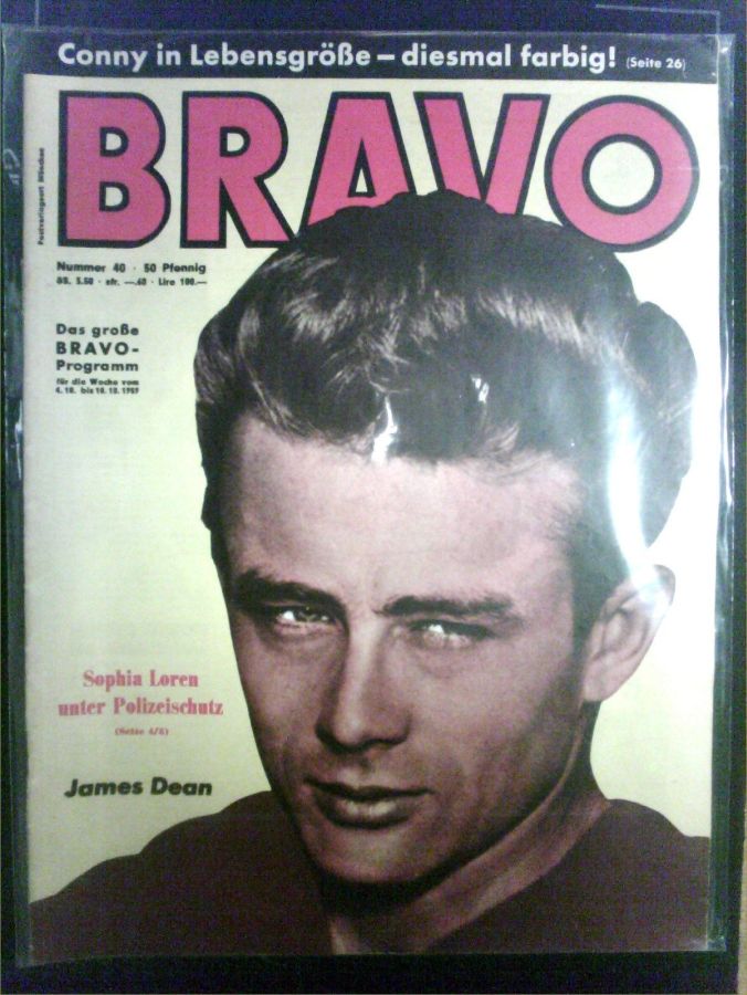 BRAVO magazine side cover Issue 40 4 October 1959