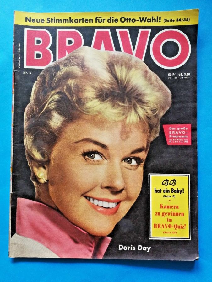 BRAVO magazine side cover Issue 5 31 January 1960