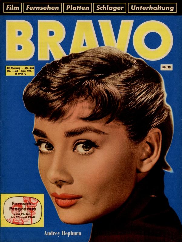 BRAVO magazine side cover Issue 25 19 June 1960