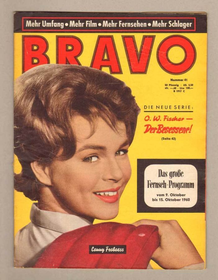 BRAVO magazine side cover Issue 41 9 October 1960