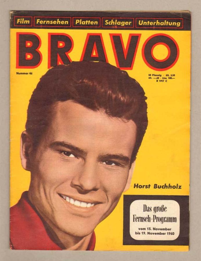 BRAVO magazine side cover Issue 46 13 November 1960