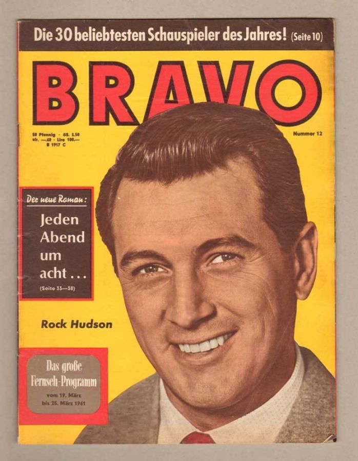 BRAVO magazine side cover Issue 12 19 March 1961