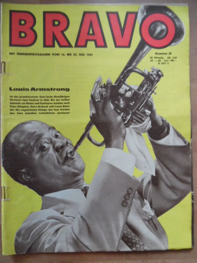 BRAVO magazine side cover Issue 29 16 July 1961