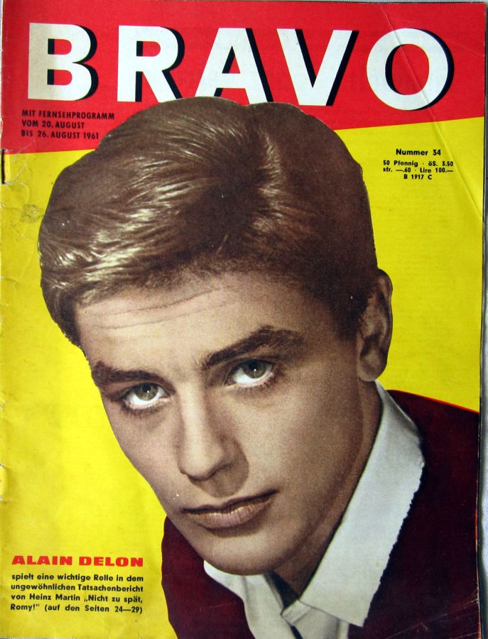 BRAVO magazine side cover Issue 34 20 August 1961