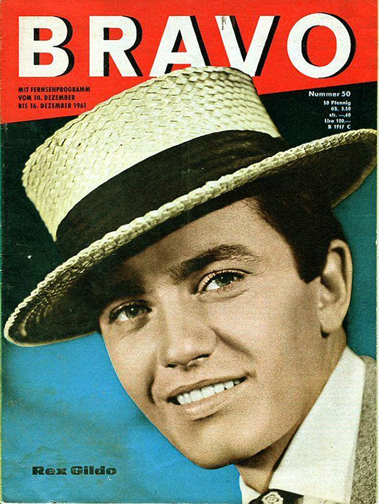 BRAVO magazine side cover Issue 50 10 December 1961