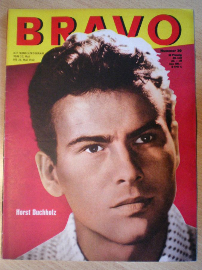 BRAVO magazine side cover Issue 20 20 May 1962