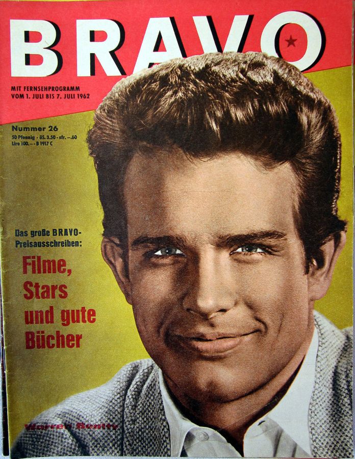 BRAVO magazine side cover Issue 26 1 July 1962