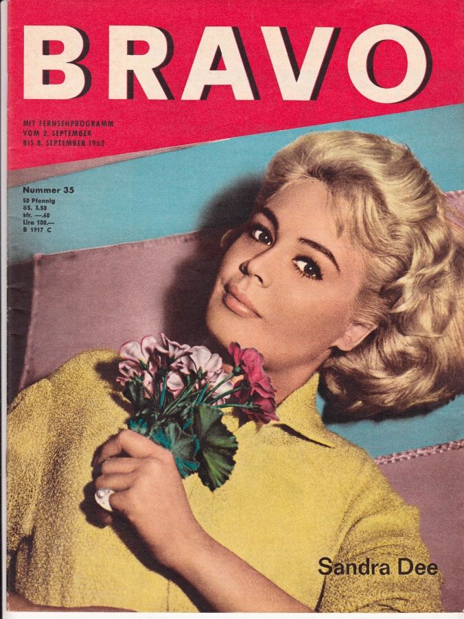 BRAVO magazine side cover Issue 35 2 September 1962
