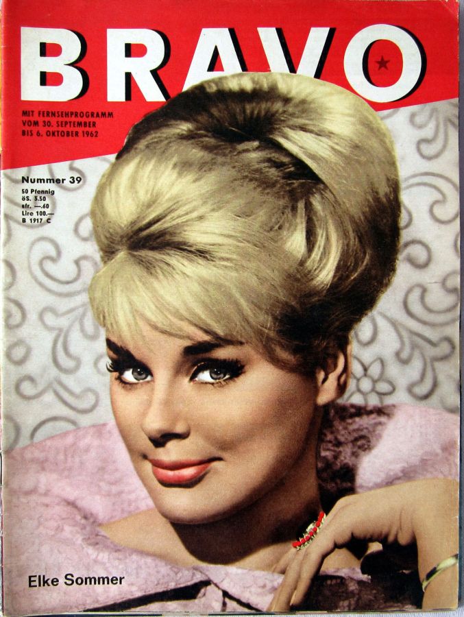 BRAVO magazine side cover Issue 39 30 September 1962