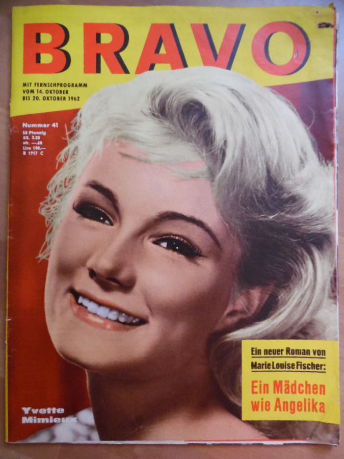 BRAVO magazine side cover Issue 41 14 October 1962