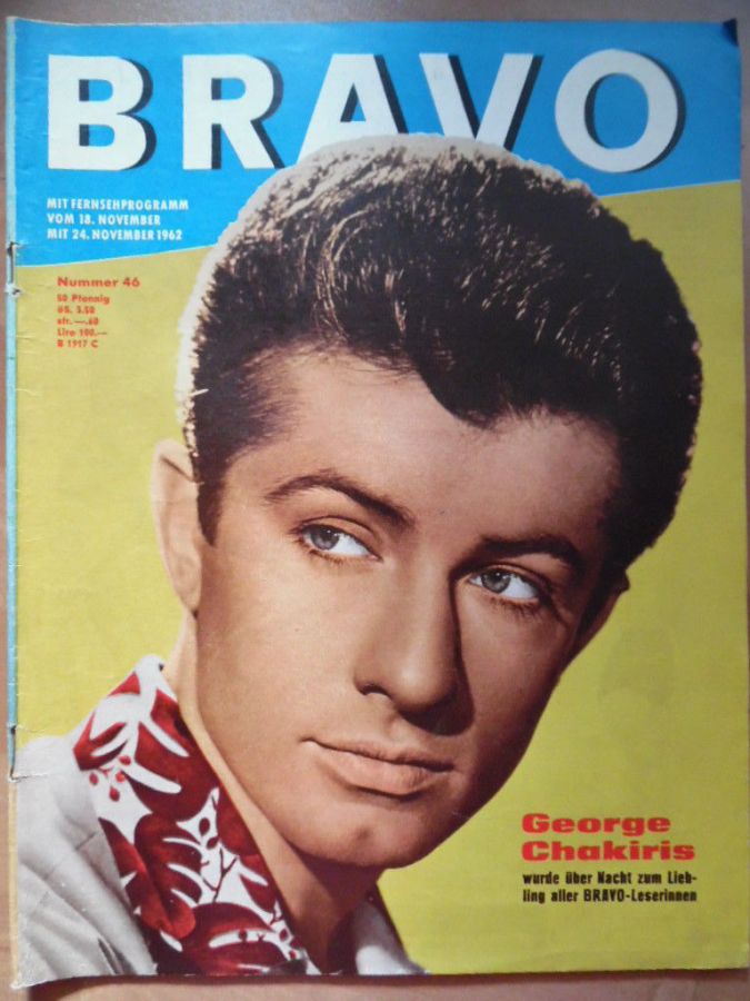BRAVO magazine side cover Issue 46 18 November 1962