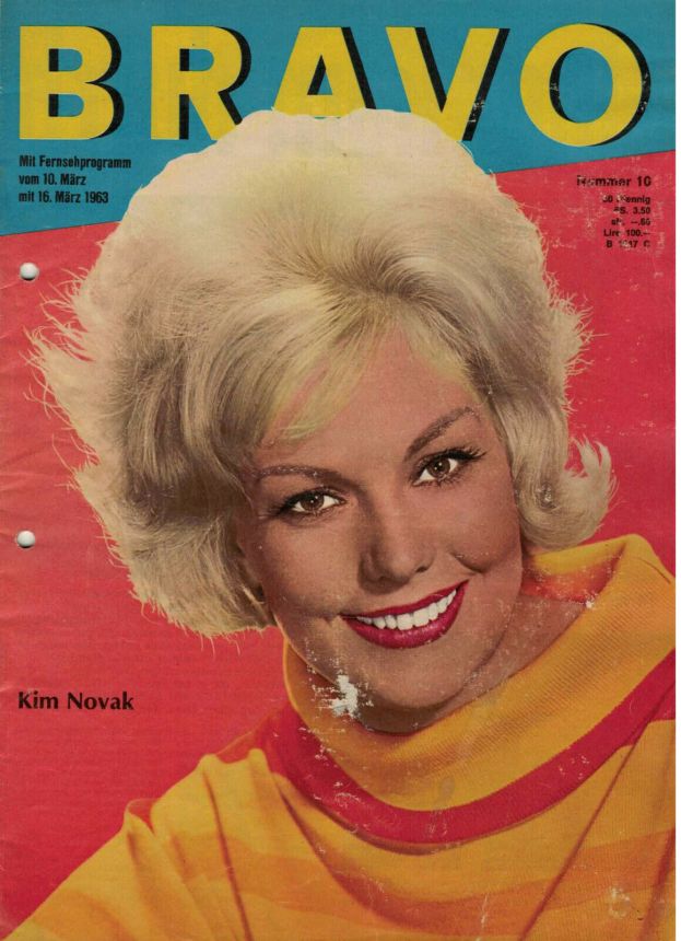 BRAVO magazine side cover Issue 10 10 March 1963