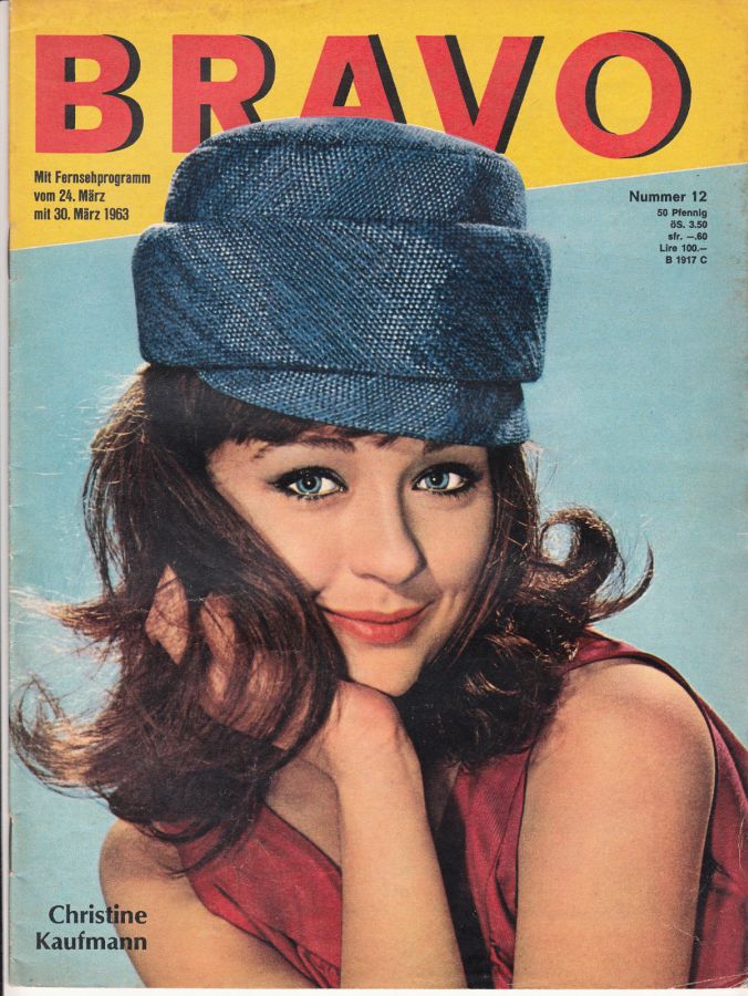 BRAVO magazine side cover Issue 12 24 March 1963