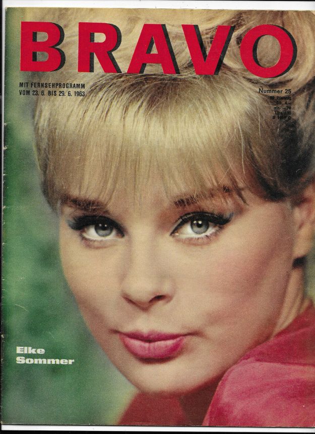 BRAVO magazine side cover Issue 25 23 June 1963
