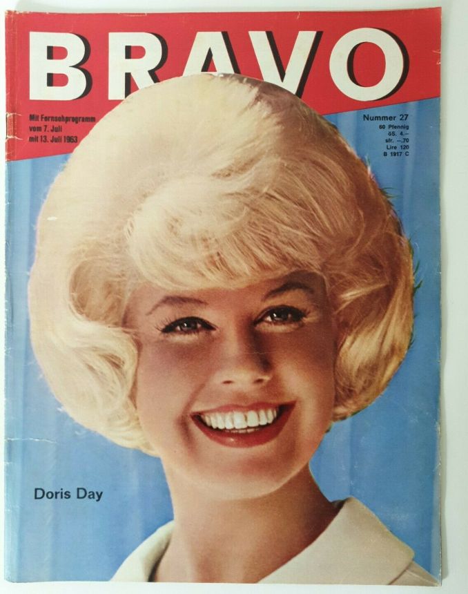 BRAVO magazine side cover Issue 27 7 July 1963