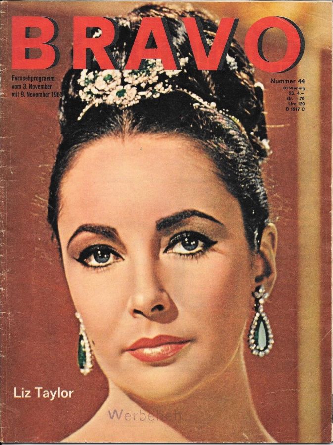 BRAVO magazine side cover Issue 44 3 November 1963