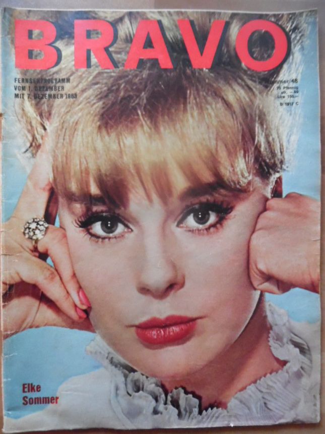 BRAVO magazine side cover Issue 48 1 December 1963