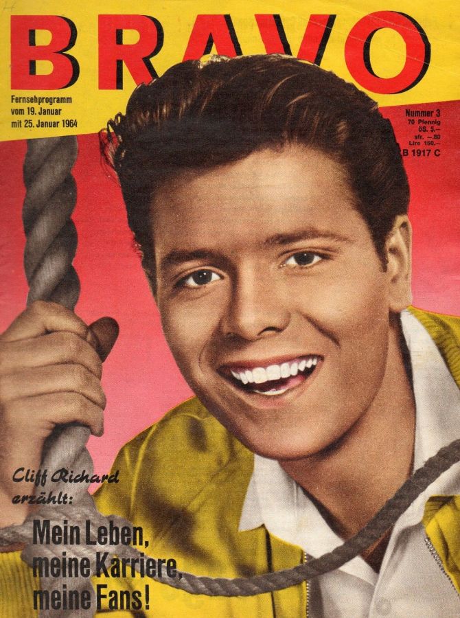 BRAVO magazine side cover Issue 3 19 January 1964