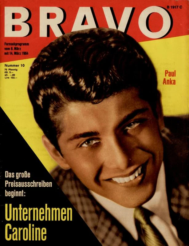 BRAVO magazine cover Issue 10 8 March 1964