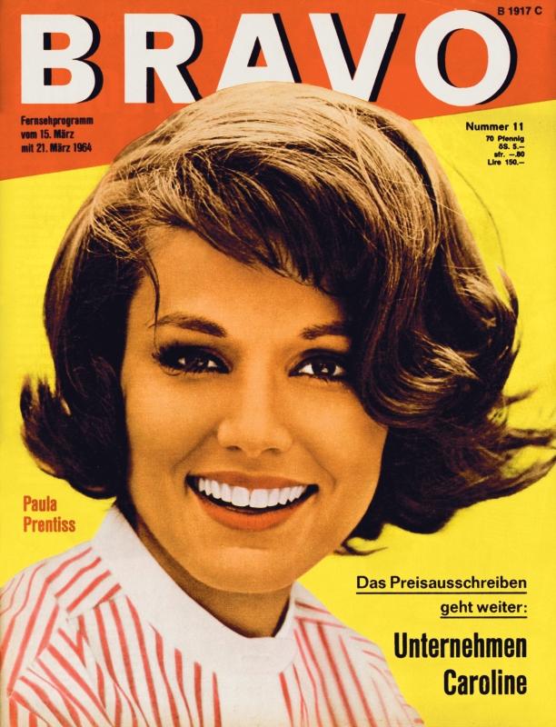 BRAVO magazine cover Issue 11 15 March 1964