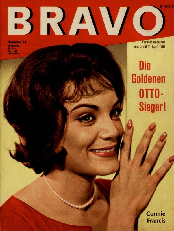 BRAVO magazine cover Issue 14 5 April 1964