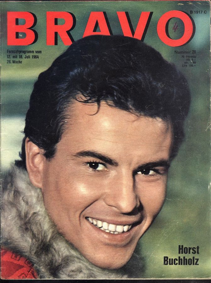 BRAVO magazine side cover Issue 28 12 July 1964
