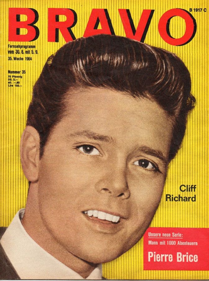 BRAVO magazine side cover Issue 35 30 August 1964