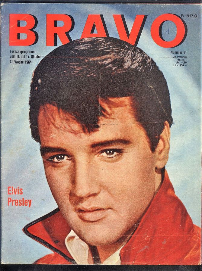 BRAVO magazine side cover Issue 41 11 October 1964