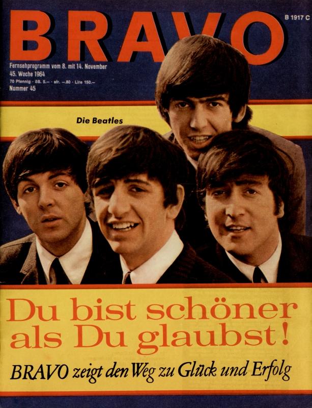BRAVO magazine cover Issue 45 8 November 1964