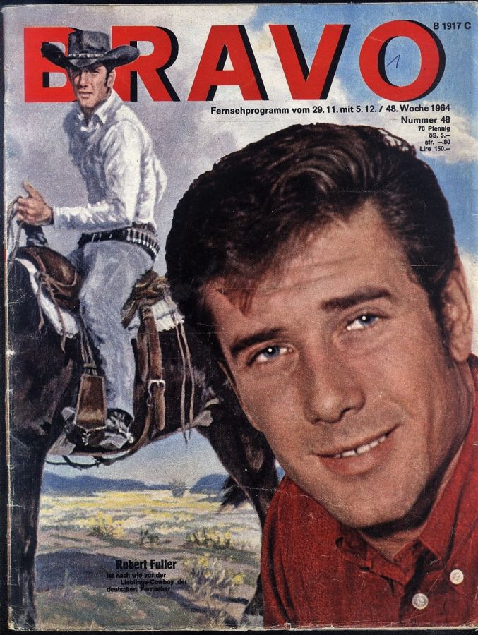 BRAVO magazine side cover Issue 48 29 November 1964