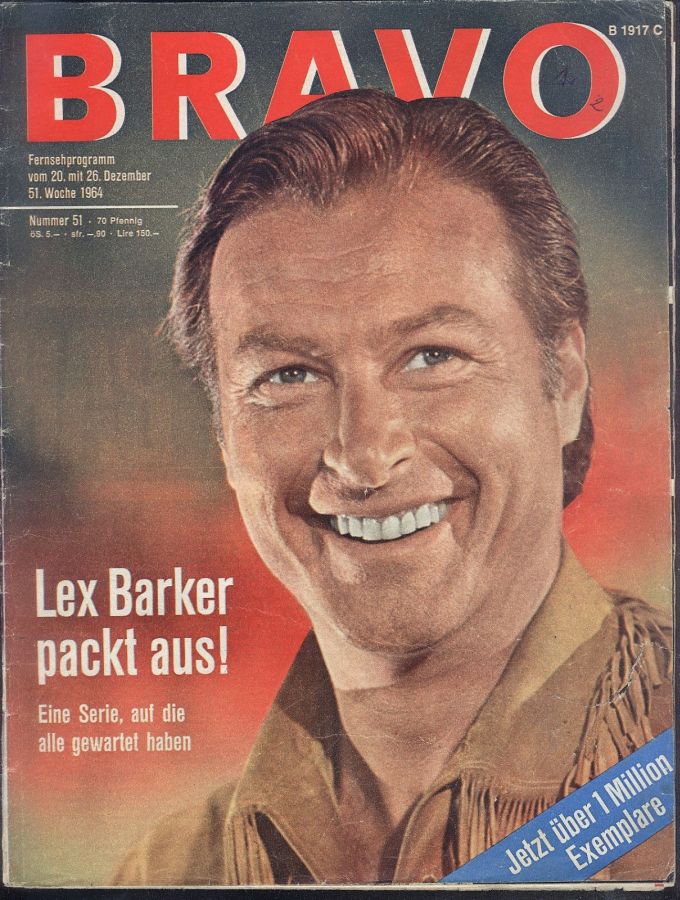 BRAVO magazine side cover Issue 51 20 December 1964