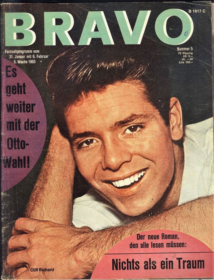BRAVO magazine side cover Issue 5 31 January 1965