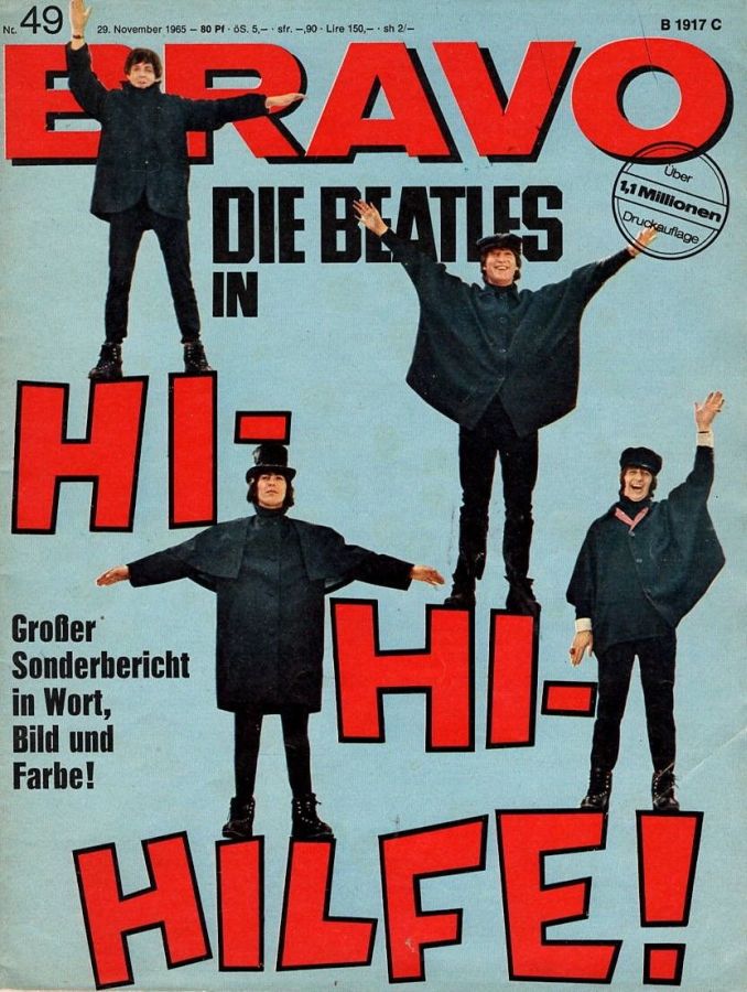 BRAVO magazine side cover Issue 49 29 November 1965