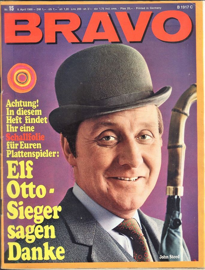 BRAVO magazine side cover Issue 15 8 April 1968