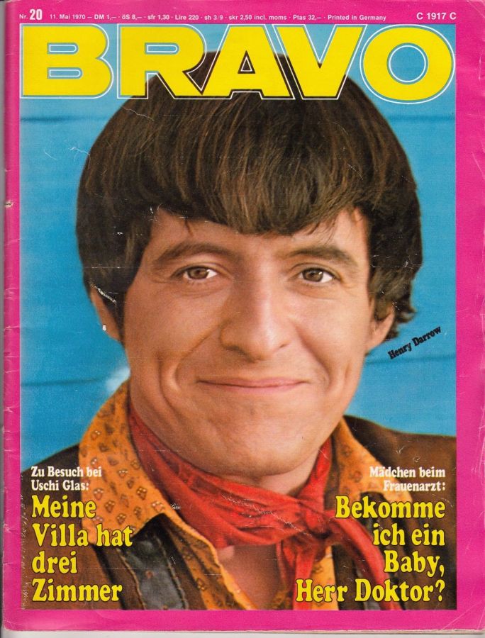 BRAVO magazine side cover Issue 20 11 May 1970