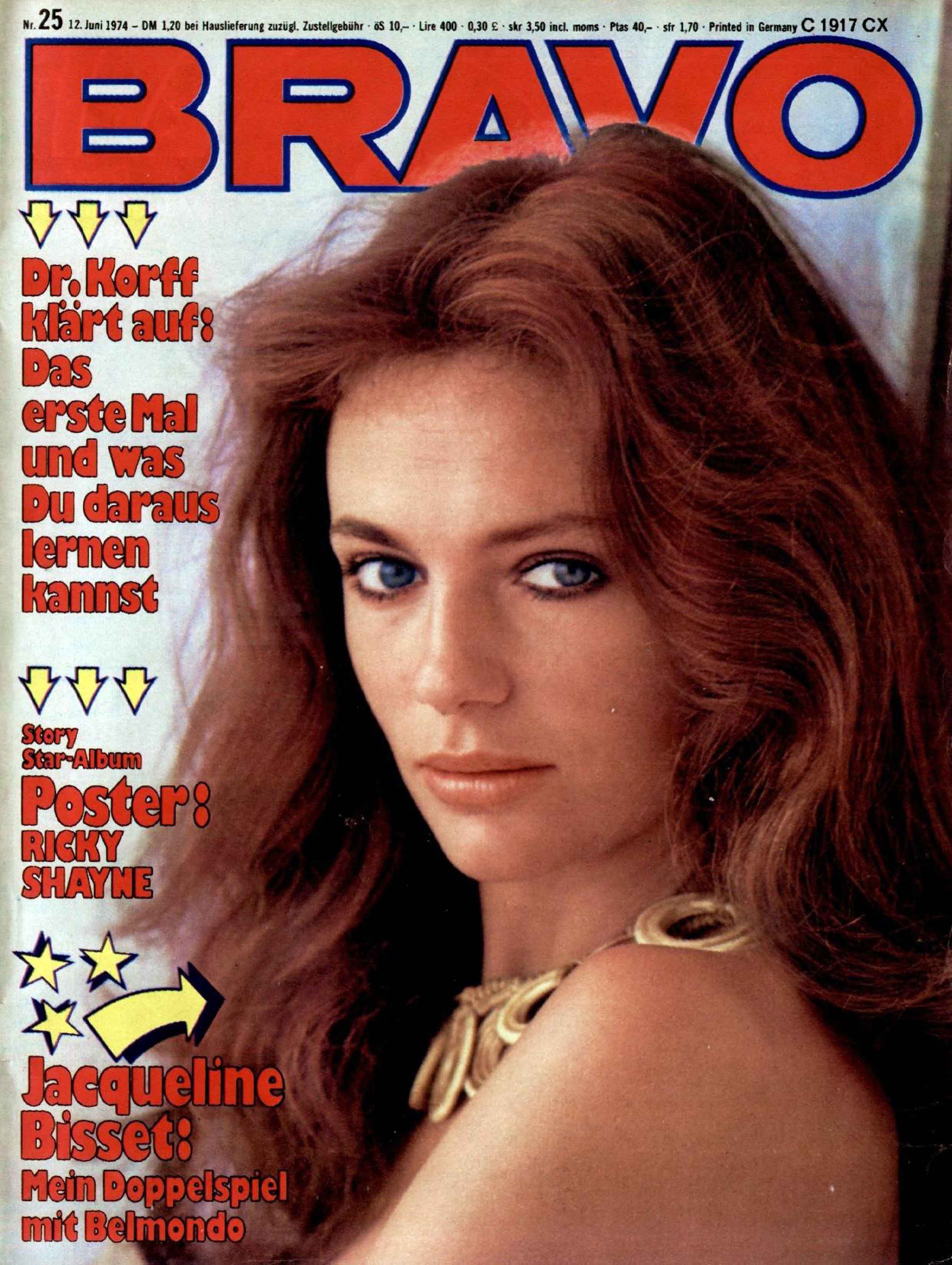 BRAVO magazine side cover Issue 25 12 June 1974