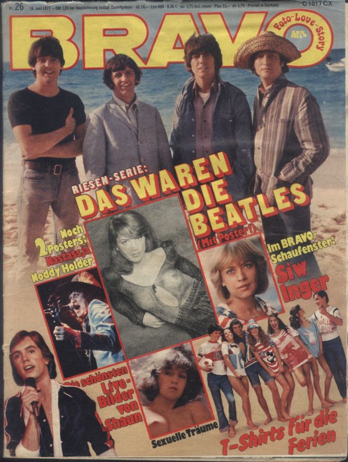 BRAVO magazine side cover Issue 26 16 June 1977