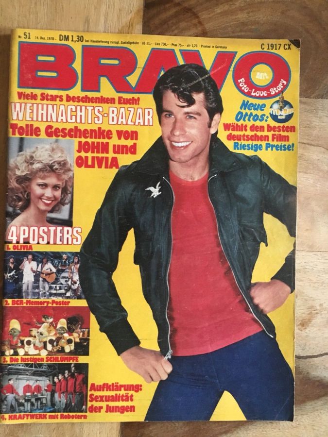 BRAVO magazine side cover Issue 51 14 December 1978