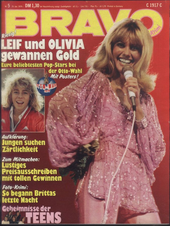 BRAVO magazine side cover Issue 5 25 January 1979