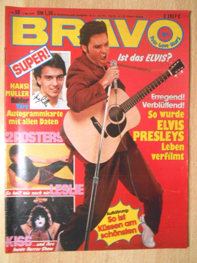 BRAVO magazine side cover Issue 10 1 March 1979