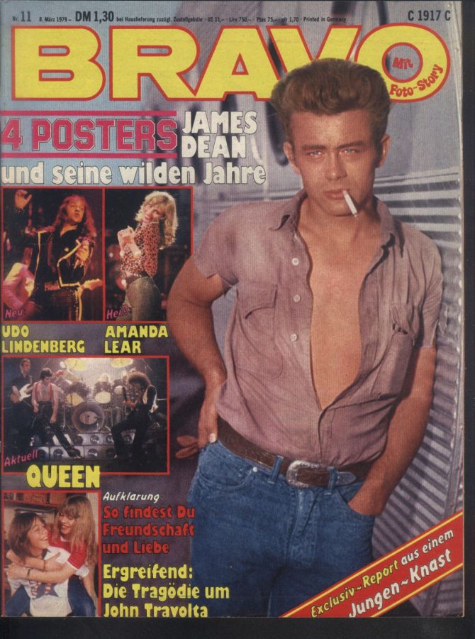 BRAVO magazine side cover Issue 11 8 March 1979