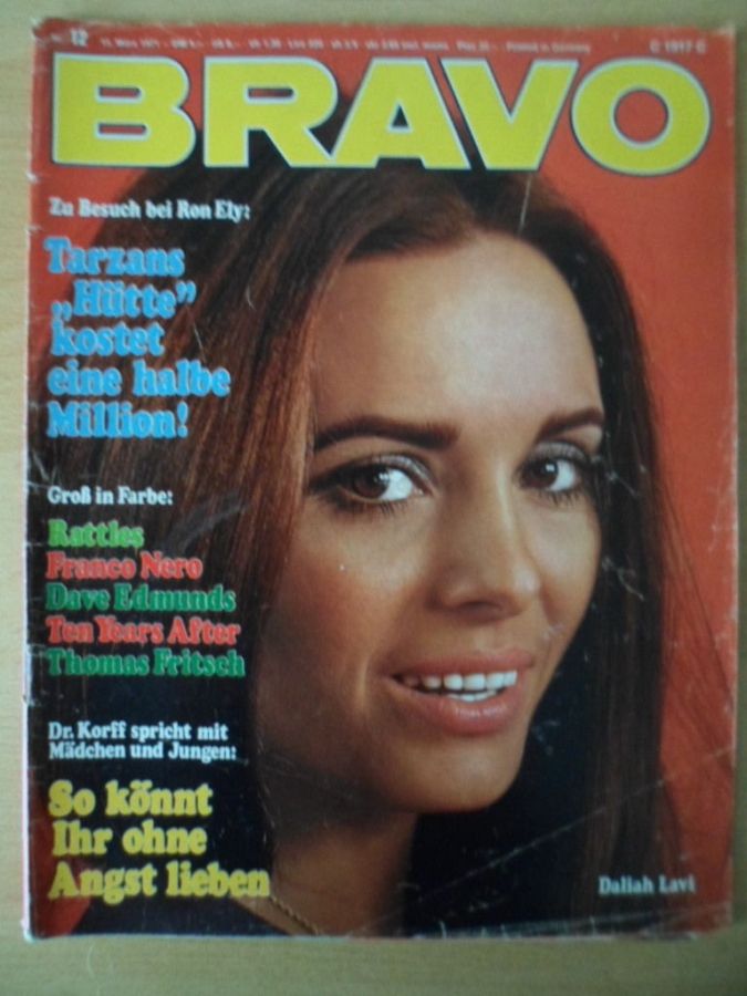BRAVO magazine side cover Issue 12 15 March 1979