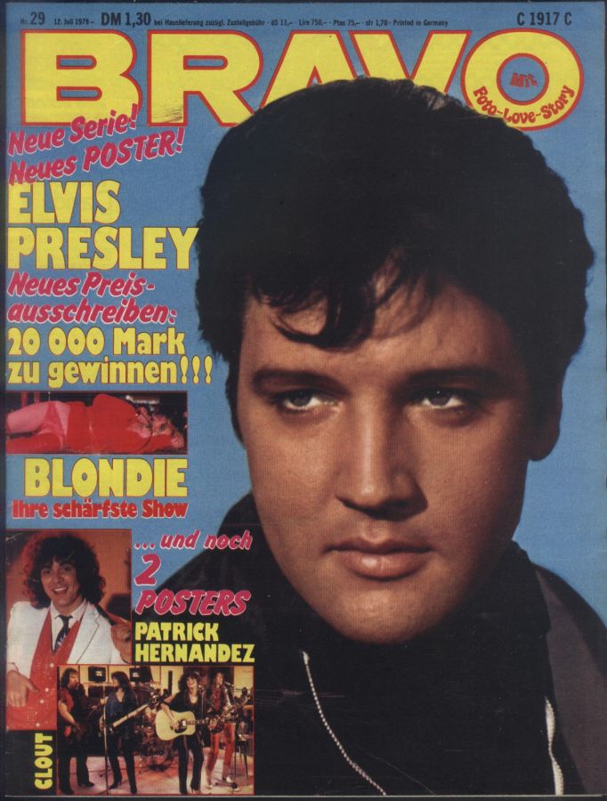 BRAVO magazine side cover Issue 29 12 July 1979