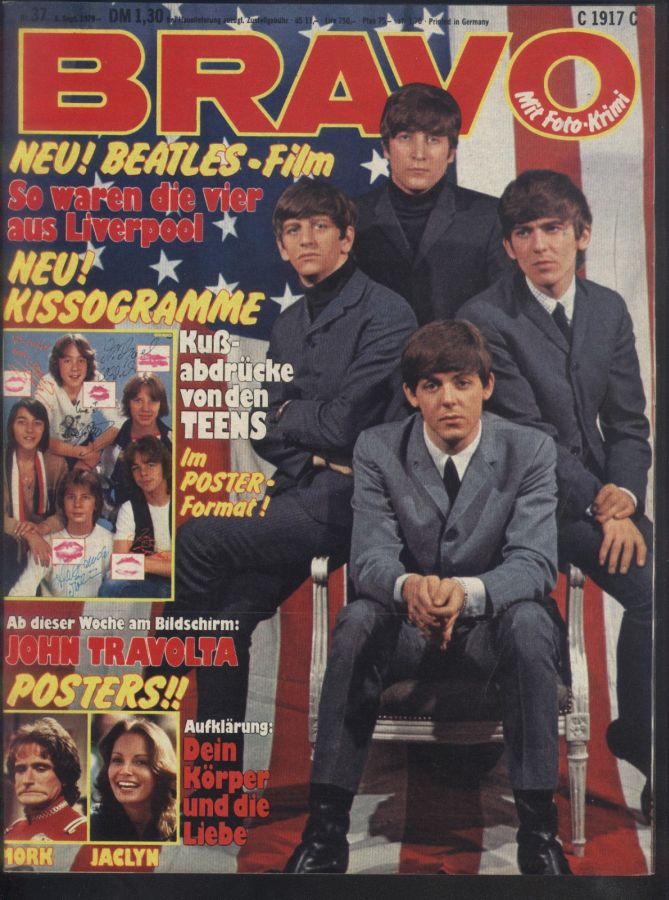 BRAVO magazine side cover Issue 37 6 September 1979