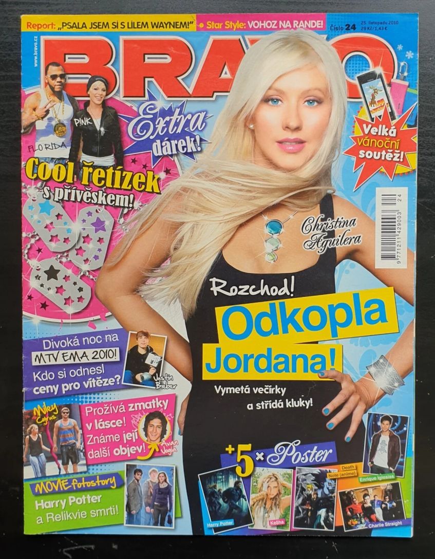 BRAVO CZECH magazine side cover  November 2010