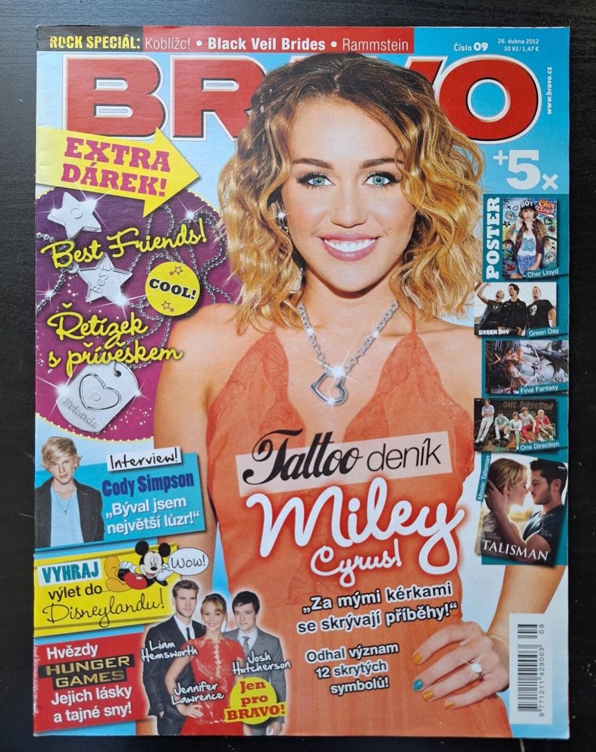 BRAVO CZECH magazine side cover  April 2012