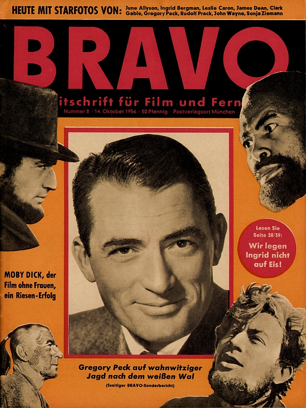 BRAVO magazine side cover Issue 8 14 October 1956
