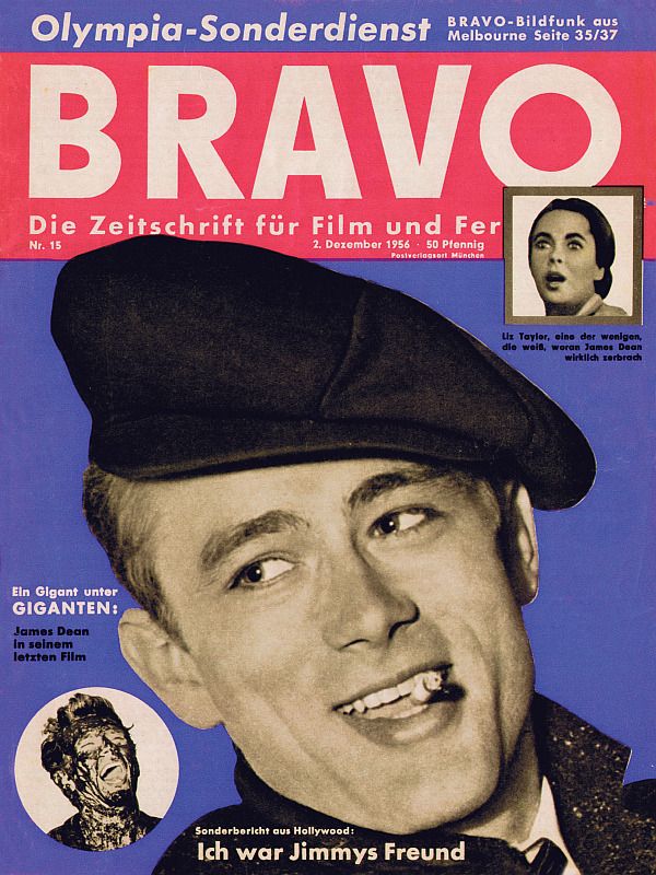 BRAVO magazine side cover Issue 15 2 December 1956