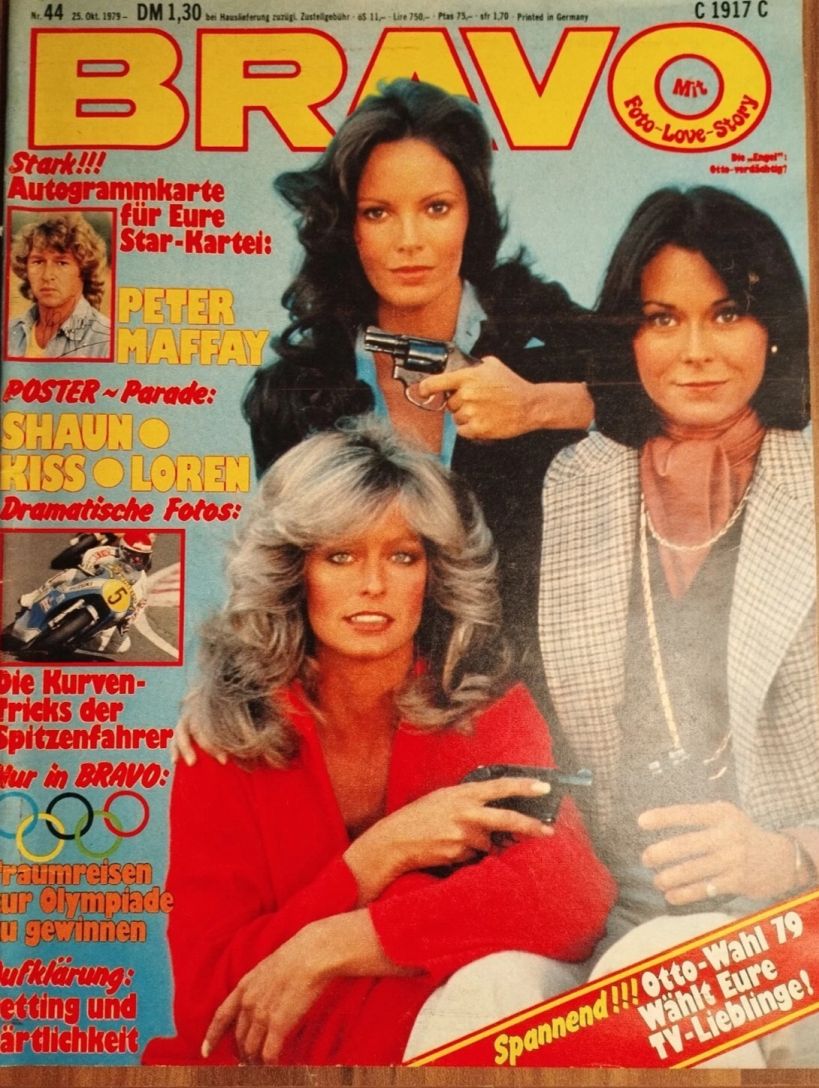 BRAVO magazine cover Issue 44 25 October 1979